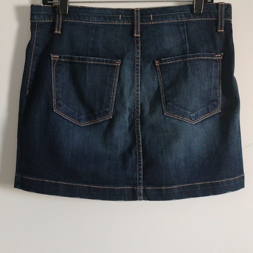 Flying Monkey Front Button Down Skirt Size 29 - image 5